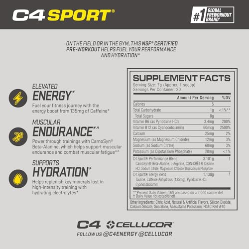 Pre Workout Powder Watermelon with Creatine, Caffeine and Beta-Alanine P217163