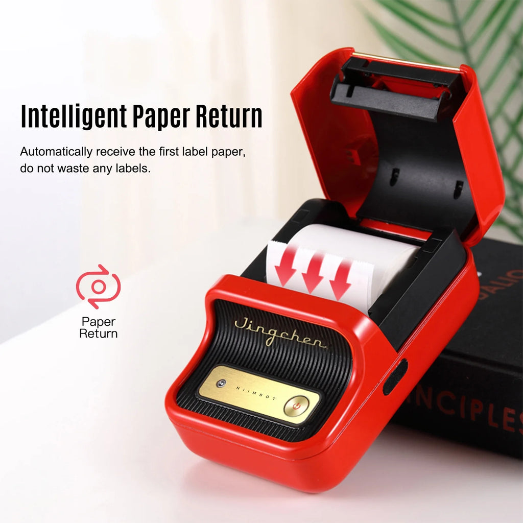 Portable Wireless BT Thermal Label Maker for Home Retail Store Labeling M801425