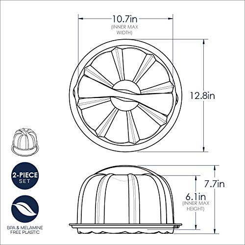Clear Bundt Cake Keeper G717