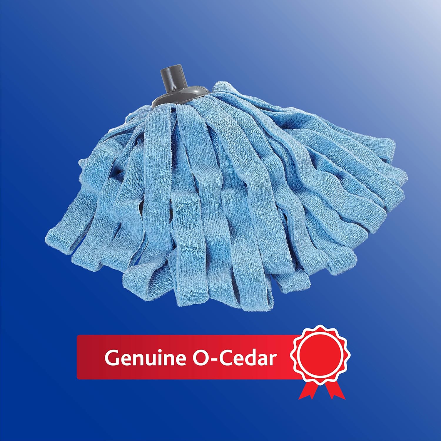 Microfiber Cloth Mop Refill, Blue, 2-Pack O264180