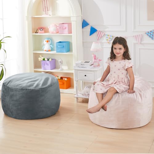 Giant Bean Bag Chair Convertible Bed with Microfiber Cover X2136