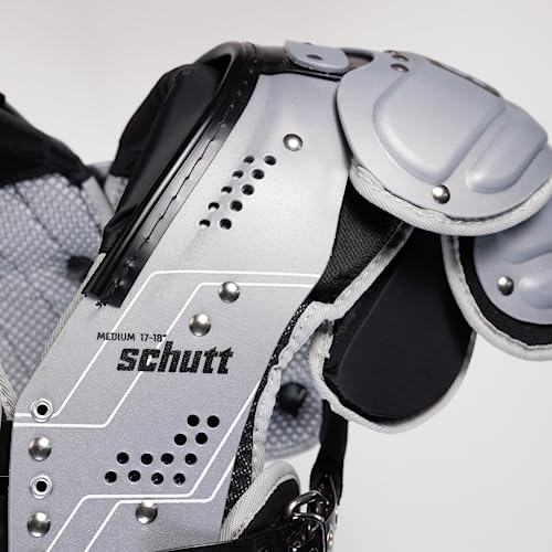 Football Shoulder Pads for Quarterback, Receiver, Defensive Back C412706