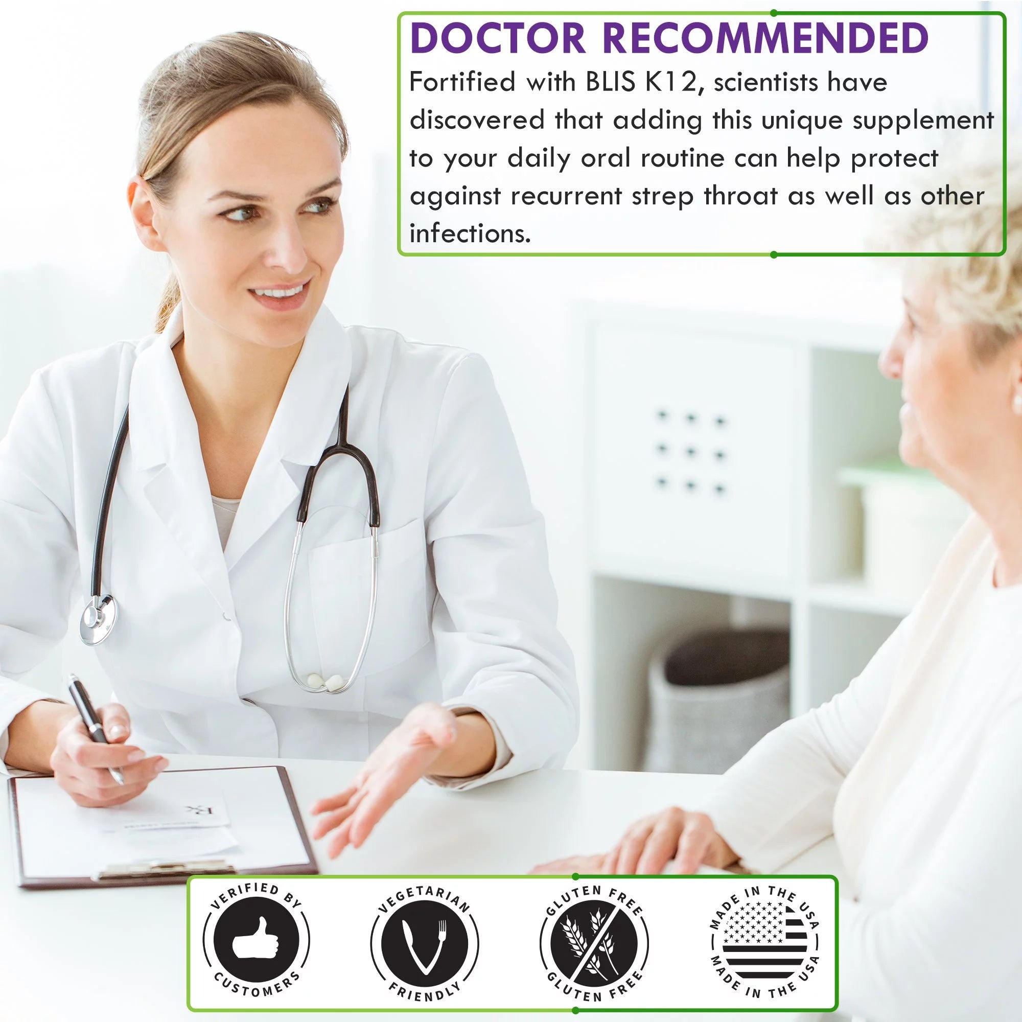 Dissolvable Oral Probiotic Tablets, Dairy Free V785