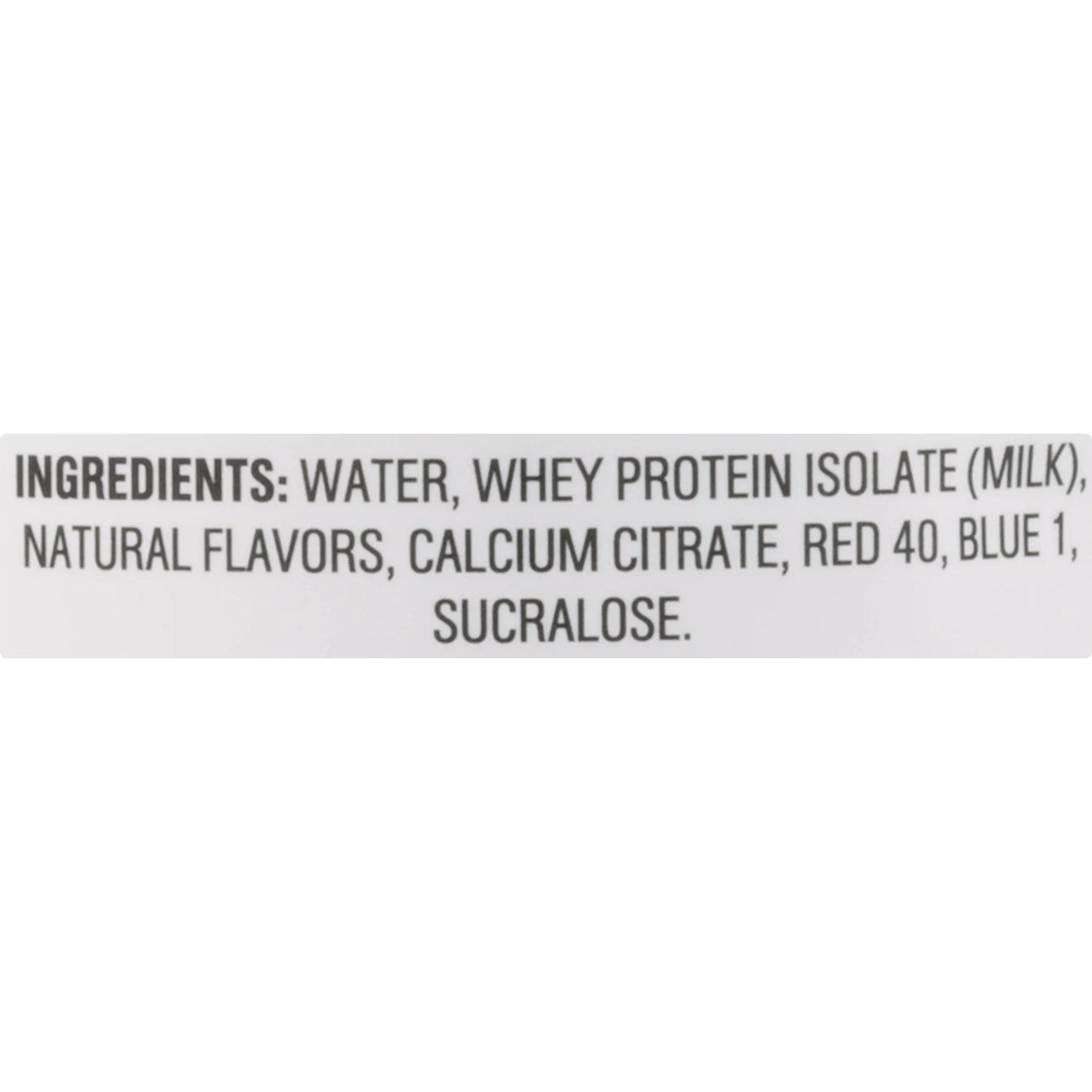Whey Protein Infused Water, Harvest Grape, 16.9 oz Bottle X736