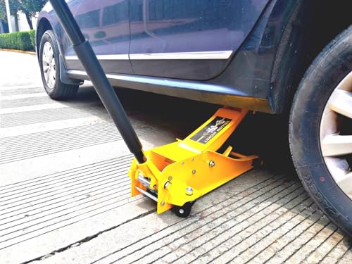 2.5 Ton Trolley Jack with Carrying Case Hydraulic Low Profile Floor Jack for Cars C877326