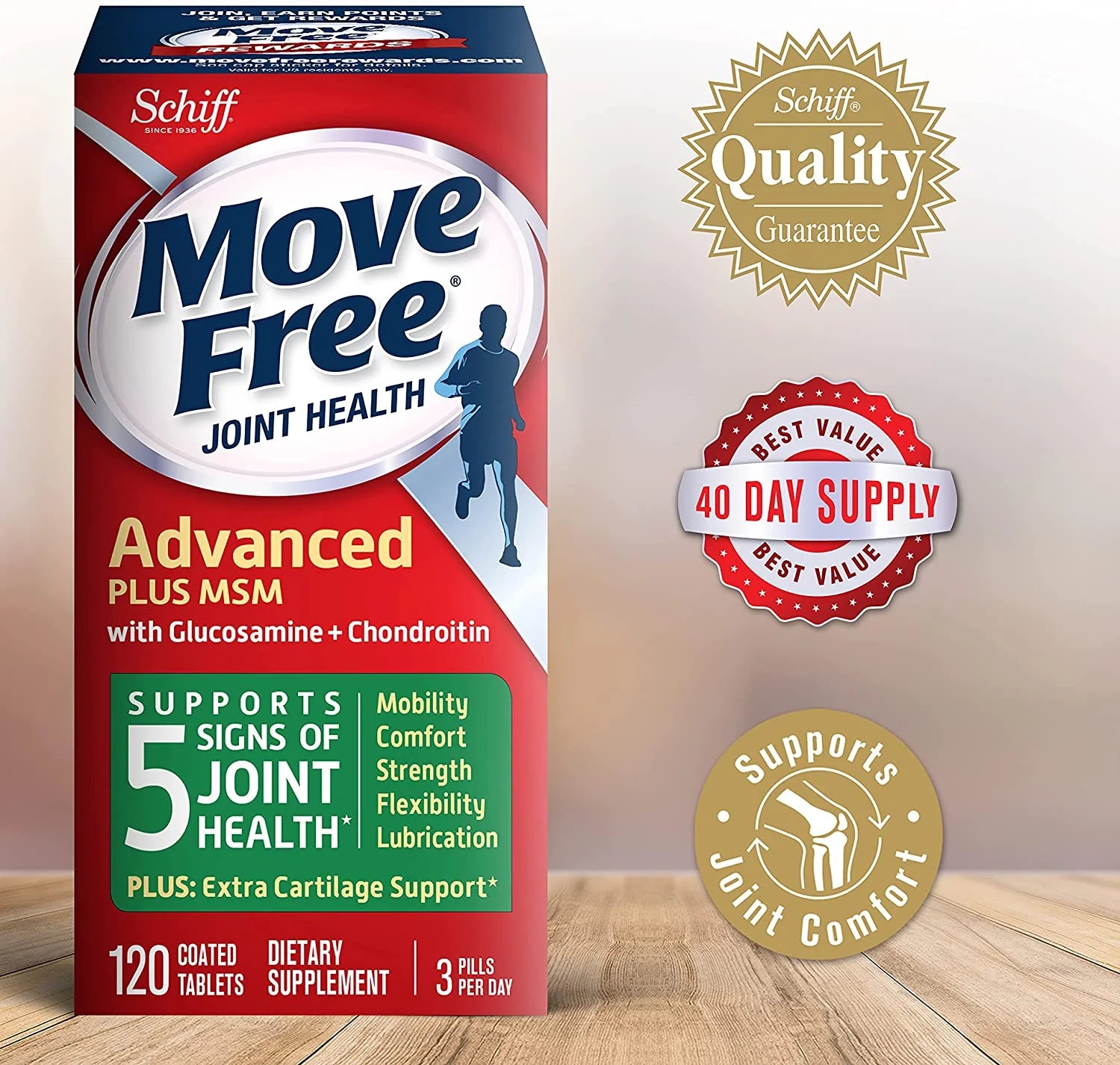 Glucosamine Chondroitin MSM Joint Supplement Tablets M978