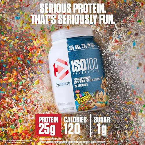 Whey Protein Powder Isolate, 25g Protein, 20 Servings Q942192
