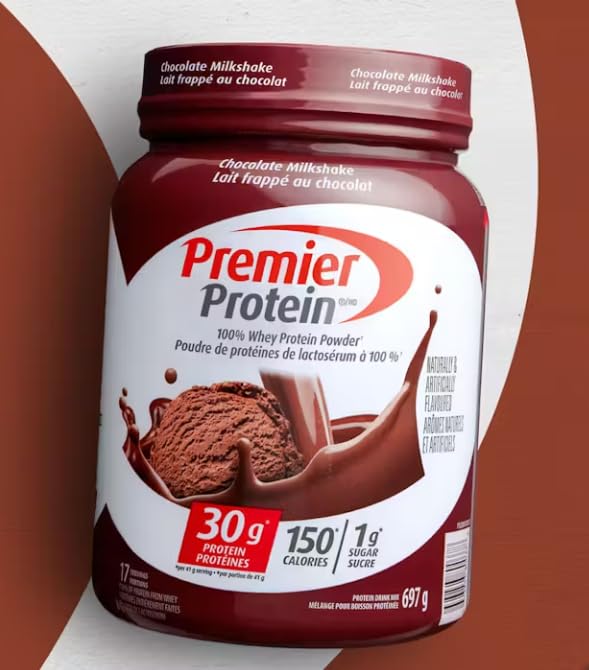 Vanilla Milkshake Protein Powder, 30g Protein, 1g Sugar, 17 Servings W26910