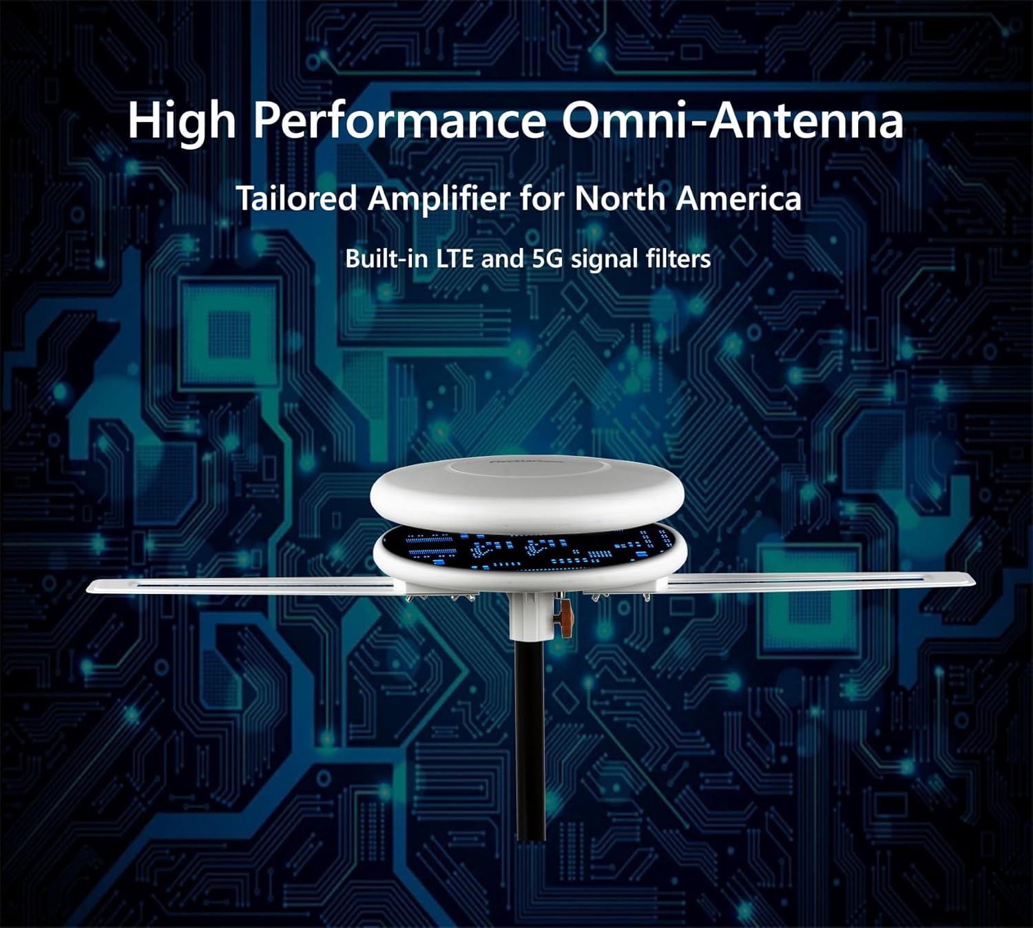 Outdoor HD Digital TV Antenna 360 Degree, Supports ATSC 3.0 and 4K K927679