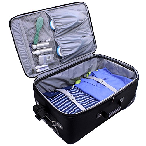 Lightweight Expandable Rolling Luggage 4-Piece Set P203384