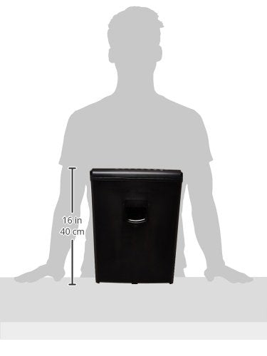 Micro-Cut Paper and Credit Card Shredder with Pullout Wastebasket L124627