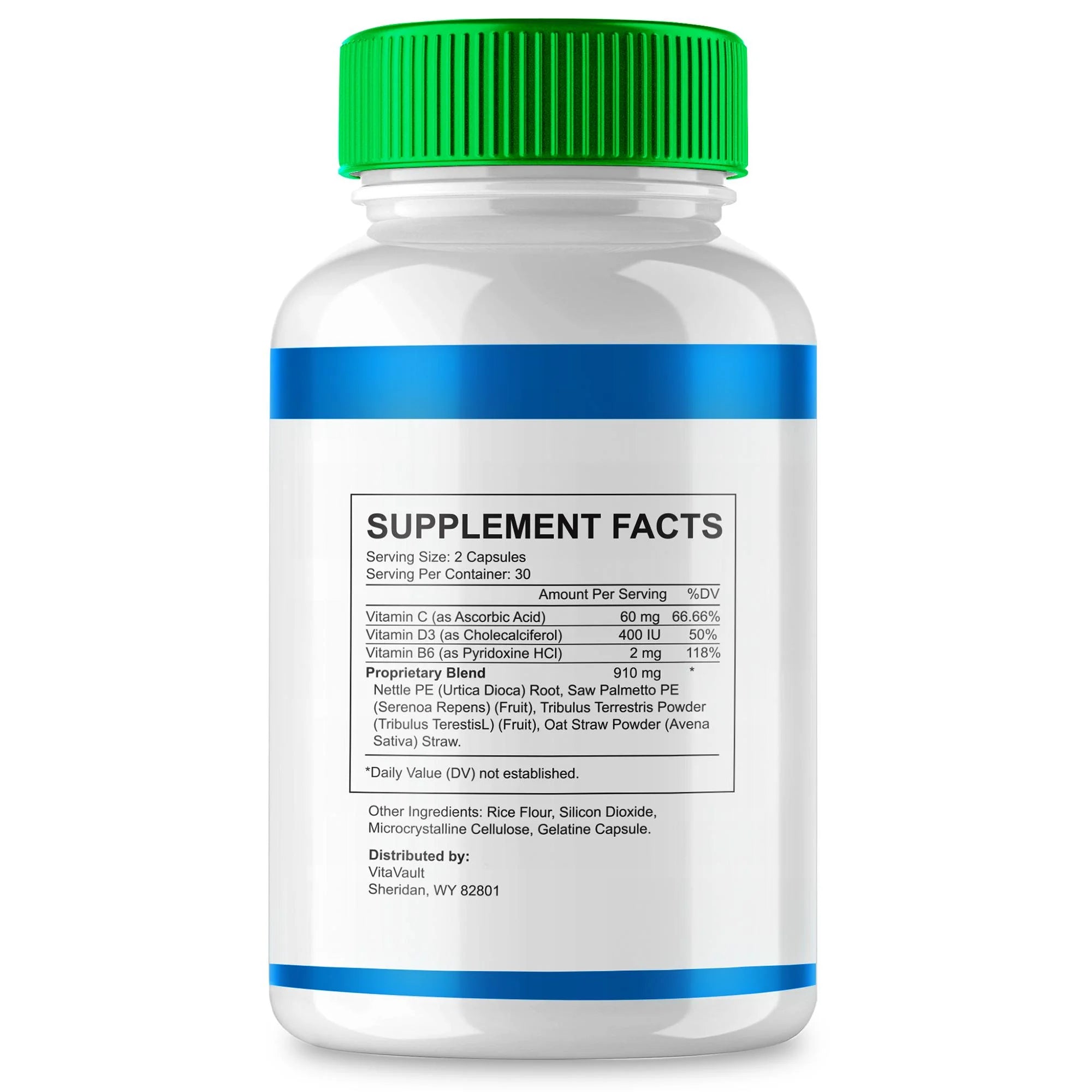 Prostate Support Capsules, Dietary Supplement for Men, 300 Count B89196