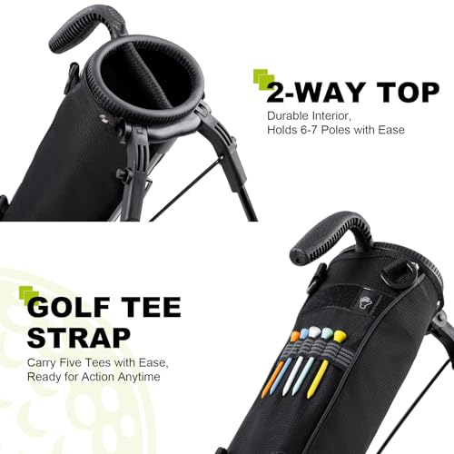 Golf Lightweight Stand Carry Bag for Driving Range and Par 3 Courses U6663