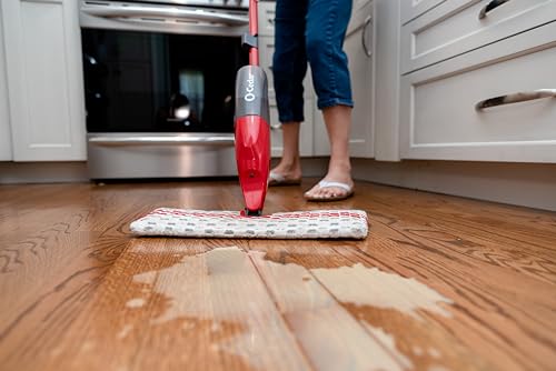 Spray Mop with 3 Extra Refills, Red O505
