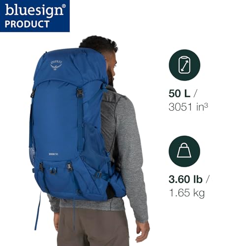 Men's 50L Backpacking Backpack E629