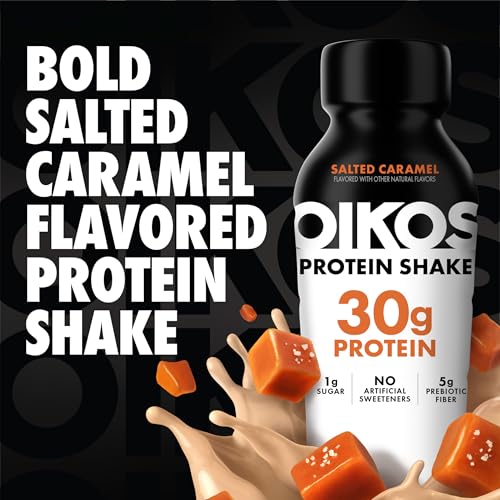 Protein Shake, Salted Caramel, 30g Protein, Ready to Drink, 12 fl oz, 12 Count R631