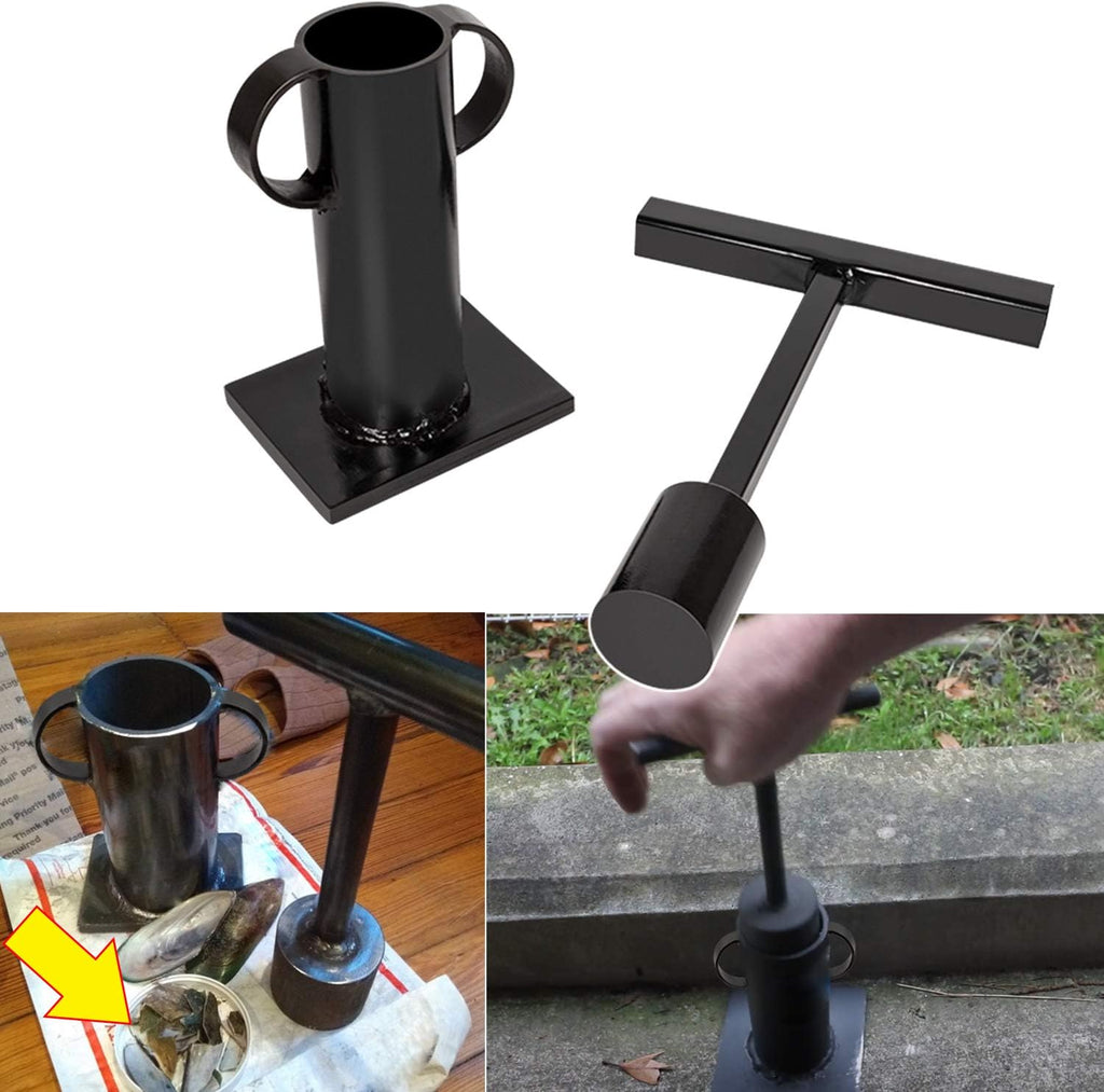 Rock Crusher Heavy Duty Frit Maker Glass Breaker Ore Pulverizer Q303781