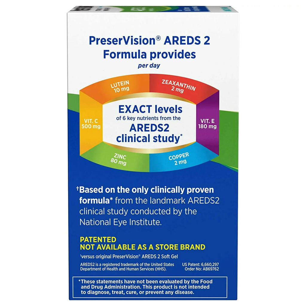 Eye Supplement with Ascorbic Acid and Vitamin E D197