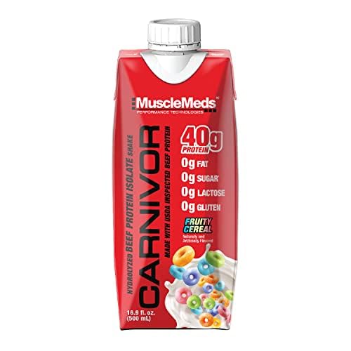Ready to Drink Protein, Lactose Free, 40g Isolate, Chocolate 16.9 Fl Oz (Pack of 12) B9617