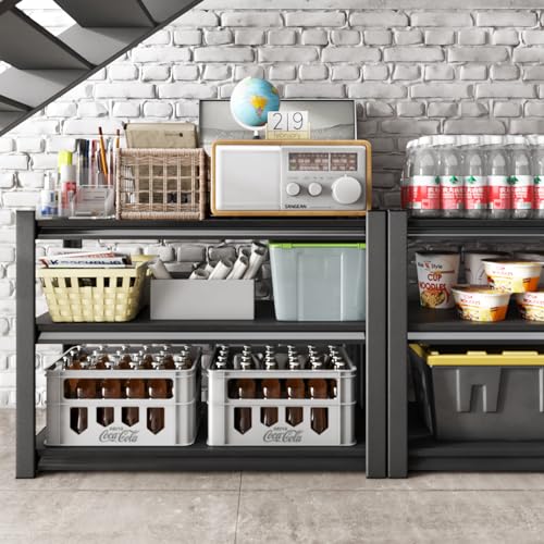 3-Tier Garage Shelving Unit, 48" W x 18" D x 39" H, 1650 lbs Capacity Q379974