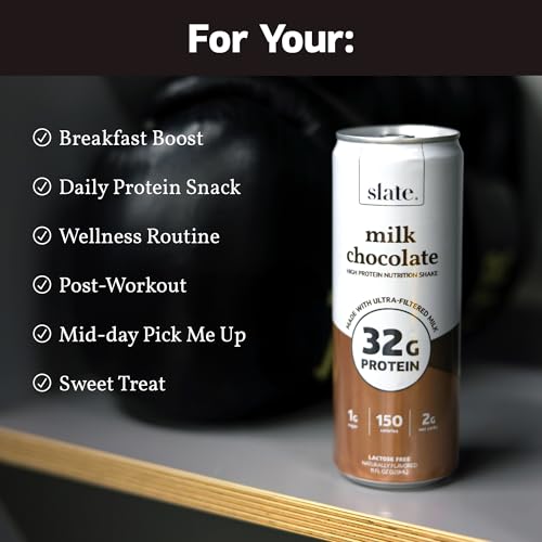 High Protein Vanilla Cream Nutrition Shake, 11 fl oz, 12 Cans Q4416