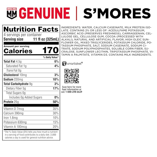 Vanilla Protein Shake, 11.16 Fl Oz, 12 Pack O210406
