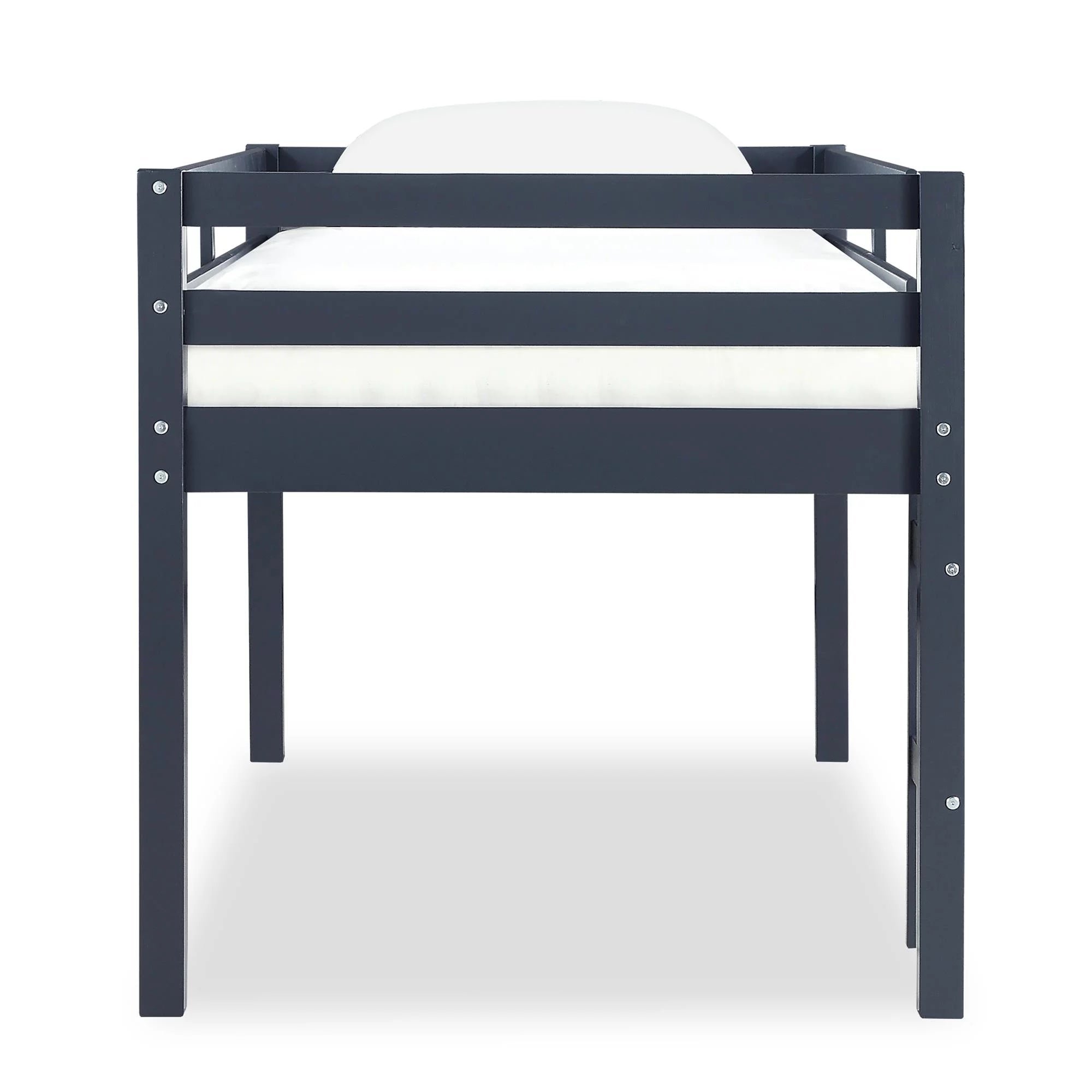 Junior Twin Loft Bed, Blue Q8172