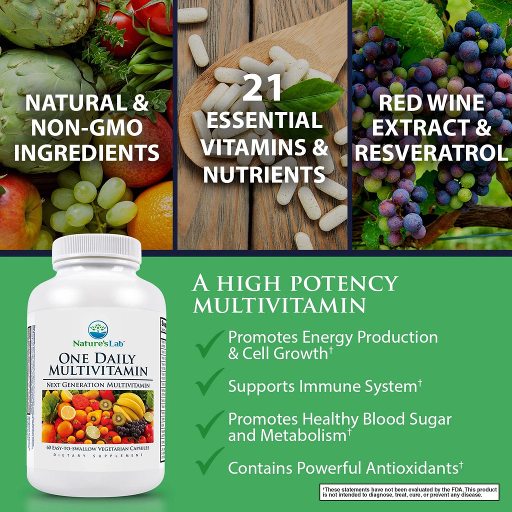 One Daily Multivitamin - 60 Capsules A7715