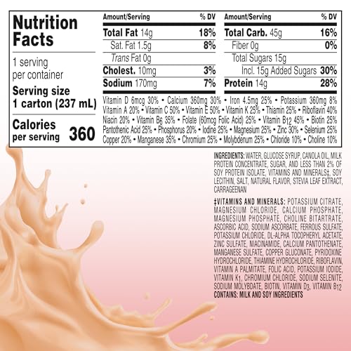 Nutritional Drink, Rich Chocolate, 8 fl oz (Pack of 24) S8635