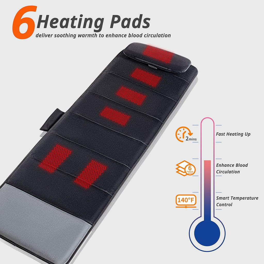 Full Body Massage Mat with Heat and Vibration M45647