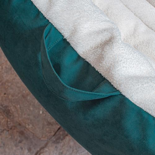 Dorm Bean Bag Chair with Drink Holder and Pocket, 3 feet R2503