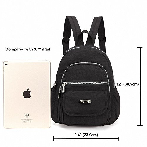Mini Nylon Backpack for Women Casual Lightweight Daypack K17647