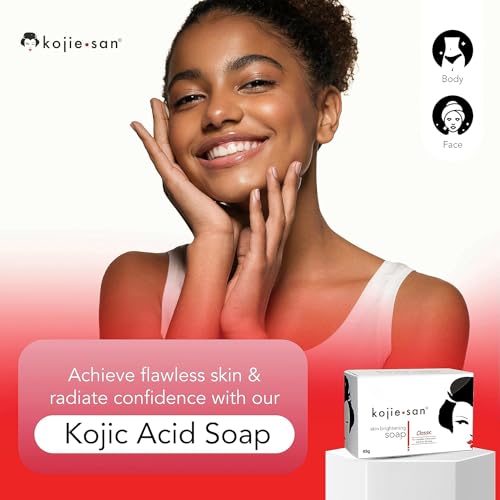 Kojic Acid Skin and Body Soap Bar with Coconut and Tea Tree Oil, 135g U943
