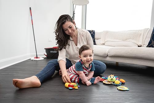 Microfiber Spin Mop with Bucket Floor Cleaning System S7504