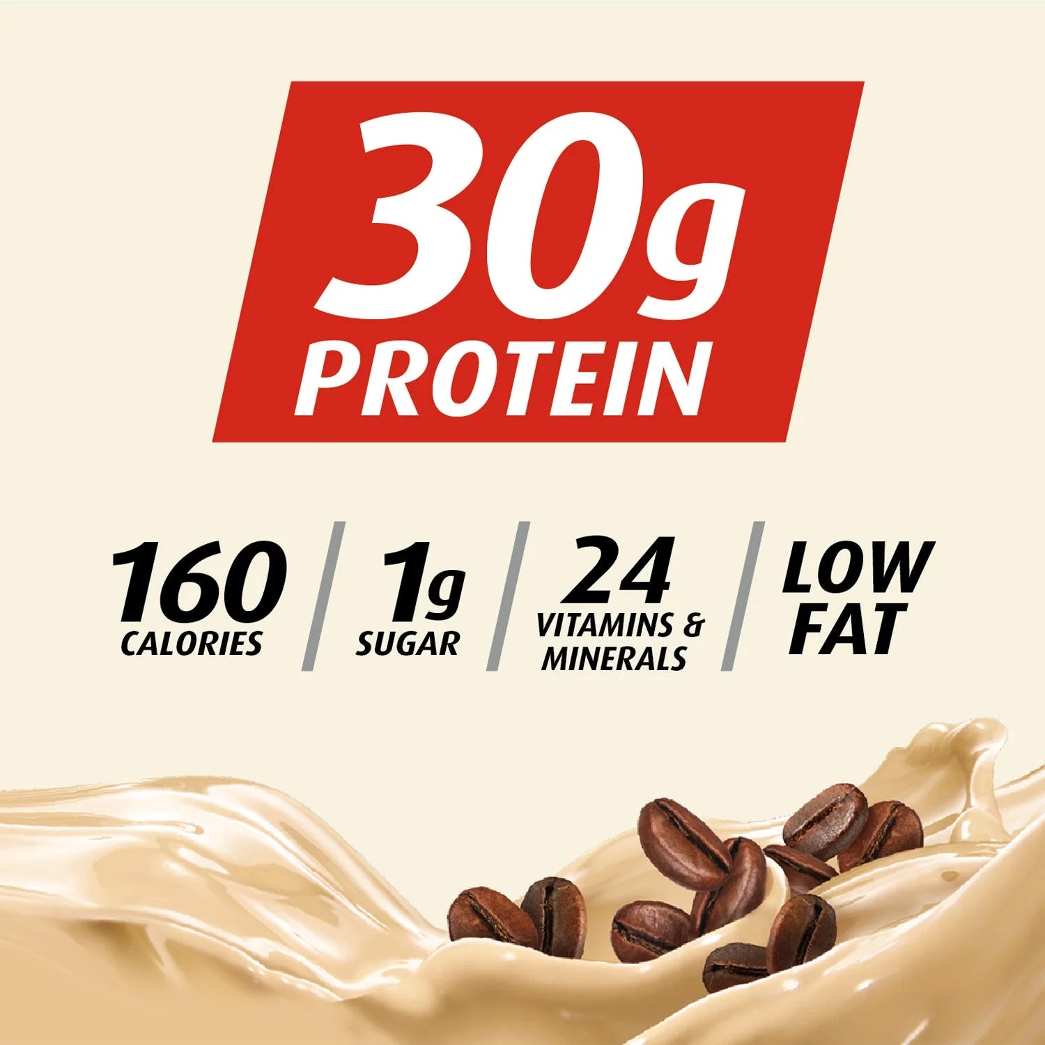 Café Latte High Protein Shake, 11 fl oz, 15 Pack A9514