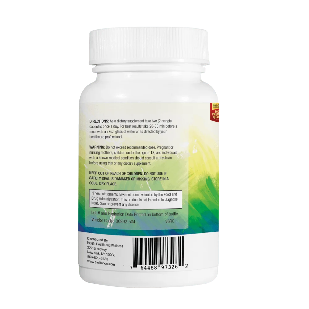 Prostate Health Supplement for Men with Saw Palmetto & Pygeum Africanum, 60 Capsules G74023