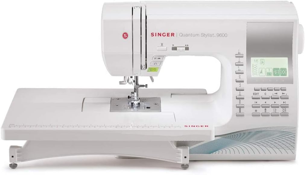 Computerized Portable Sewing Machine with 600 Stitches B516917
