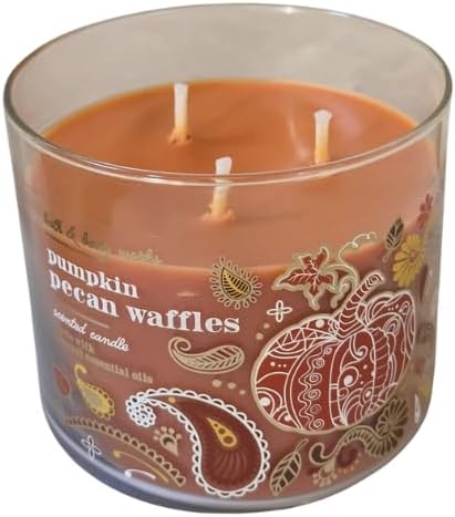 Pumpkin Pecan Waffles 3-Wick Candle 14.5 oz S312