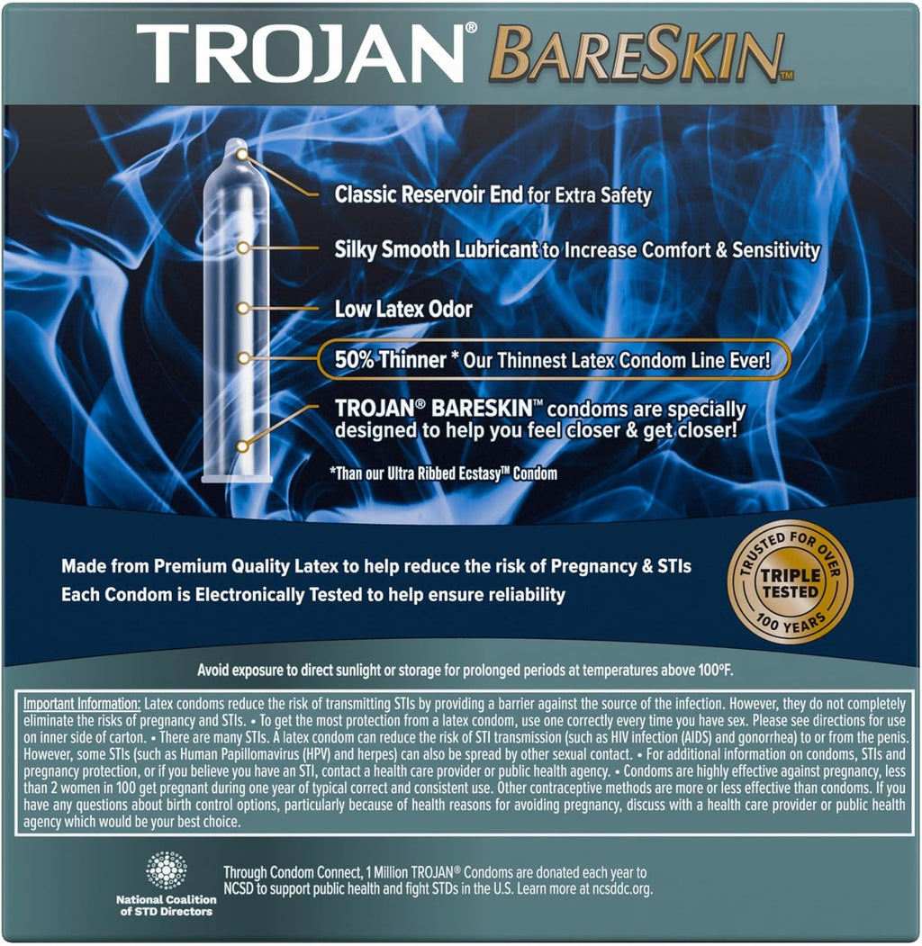 Lubricated Condoms Variety Pack 60 Count W45617