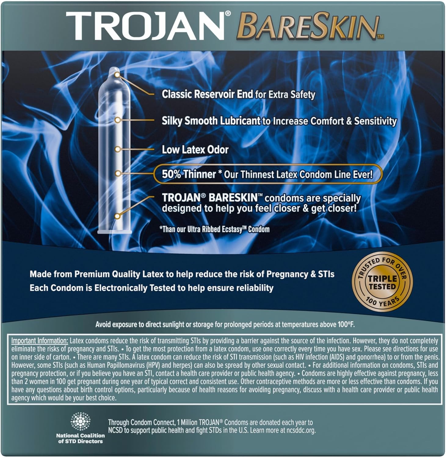 Lubricated Condoms Variety Pack 60 Count W45617