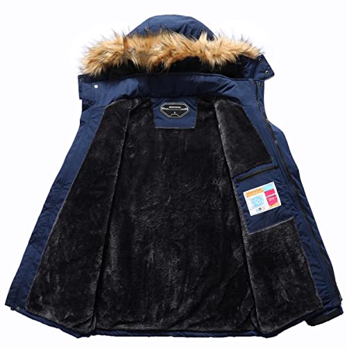 Men's Winter Snow Coat Warm Ski Jacket Waterproof Hooded J102