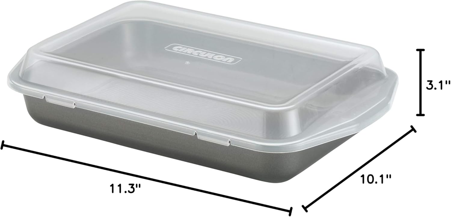 Nonstick Baking Pan with Lid, Rectangle 9x13 Inch L988585