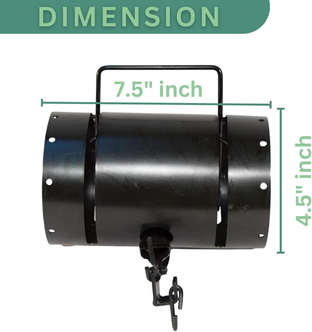 Squirrel Trap – Compact Spring-Loaded Rodent Snare for Home and Garden Use E673707