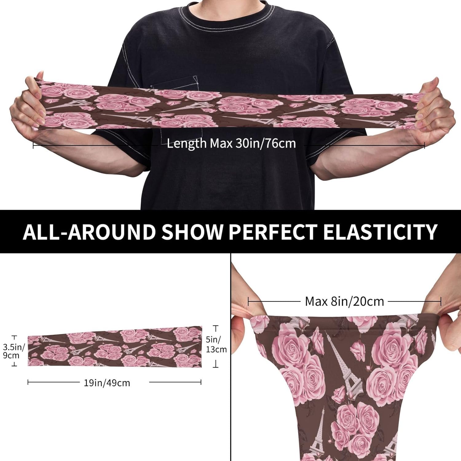 Cooling Arm Sleeves with UV Protection for Men and Women R661
