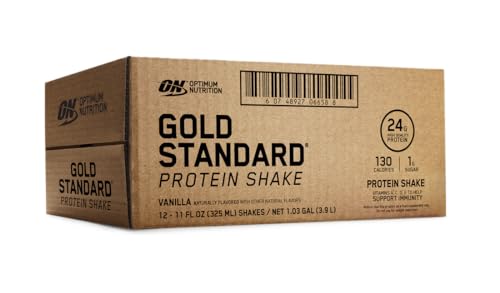 Protein Shake, 24g Protein, Chocolate, 11 Fl Oz, 12 Count N68150