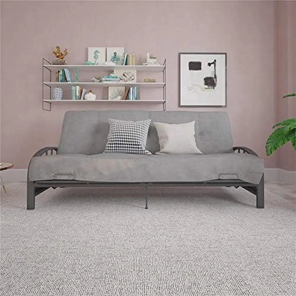 Futon Frame in Gunmetal Grey R669