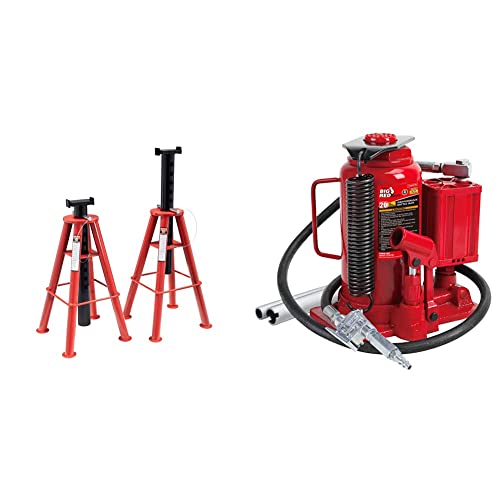 10-Ton Pin Type Jack Stands, Pair I9664