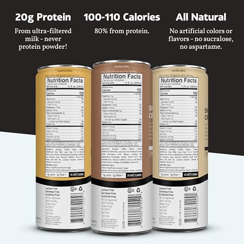 High Protein Milk Shake Dark Chocolate Lactose Free 11 fl oz B183540