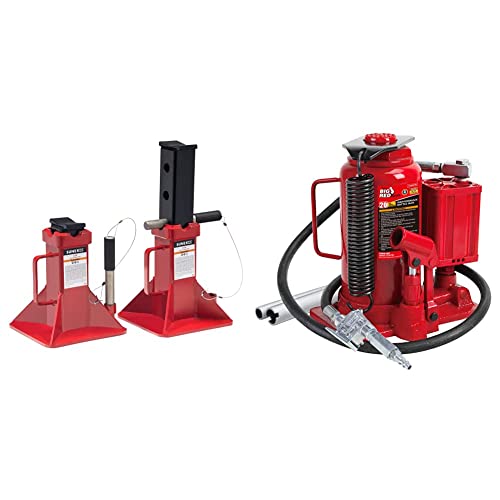 10-Ton Pin Type Jack Stands, Pair I9664