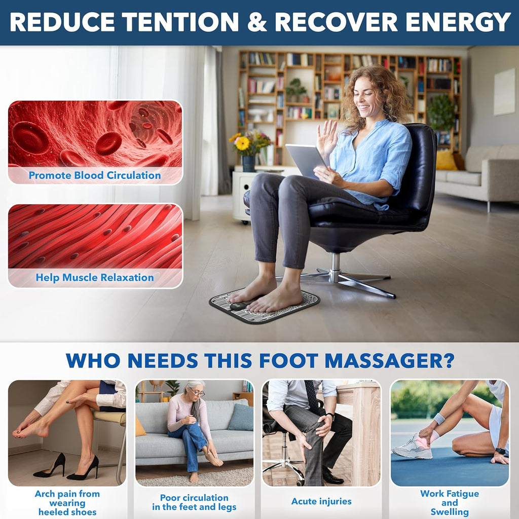 Foot Stimulator Massager Mat for Muscle Relaxation T501621
